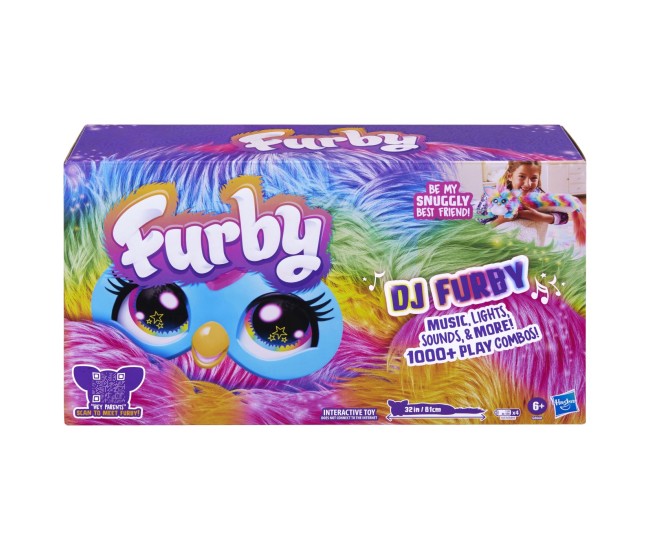 Furby dj furblets jucarie interactiva curcubeu Furby dj furblets jucarie interactiva curcubeu