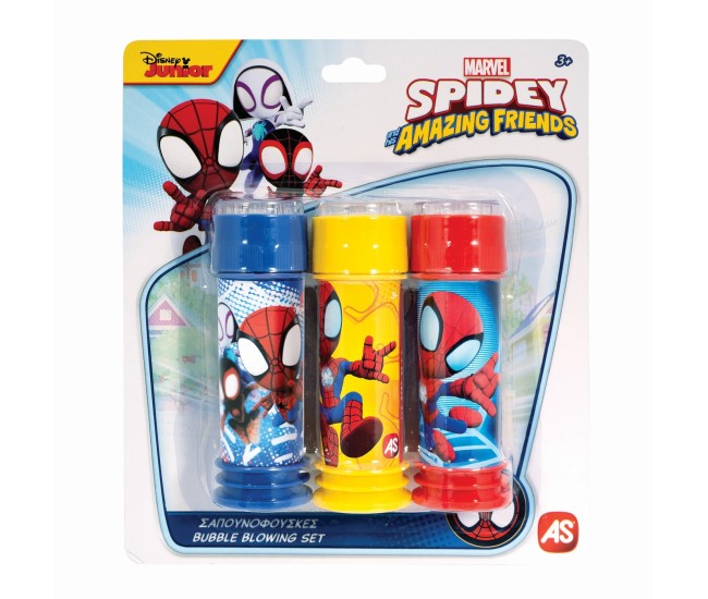 Set pentru baloane de sapun spidey and his amazing friends Set pentru baloane de sapun spidey and his amazing friends