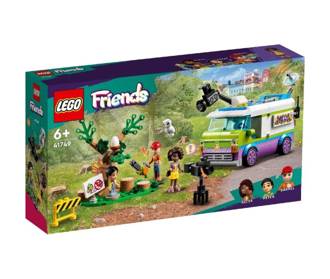Lego friends studioul mobil de stiri 41749 Lego friends studioul mobil de stiri 41749