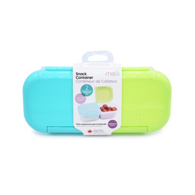 Cutie snack 2 compartimente, melii, cactus fern sage Cutie snack 2 compartimente, melii, cactus fern sage