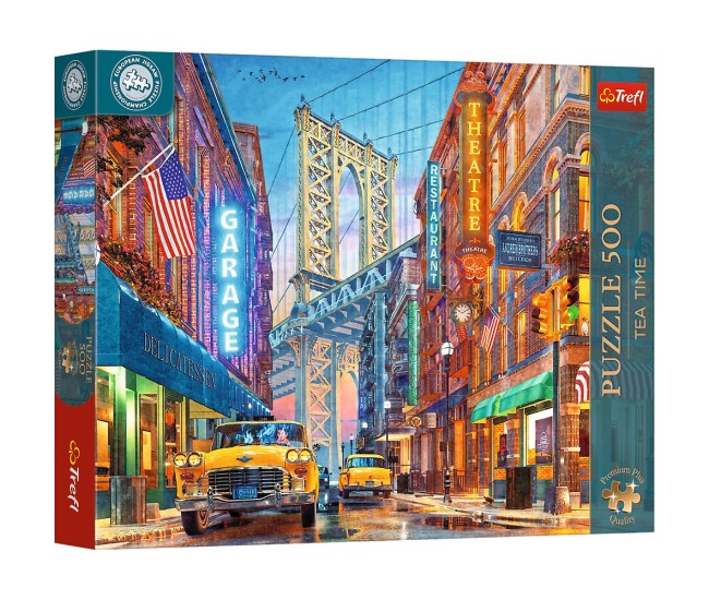 Puzzle trefl 500 premium plus tea time campionatul european vedere a podului manhattan Puzzle trefl 500 premium plus tea time campionatul european vedere a podului manhattan