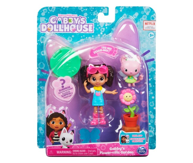 Gabbys dollhouse set pentru petrecere in gradina Gabbys dollhouse set pentru petrecere in gradina