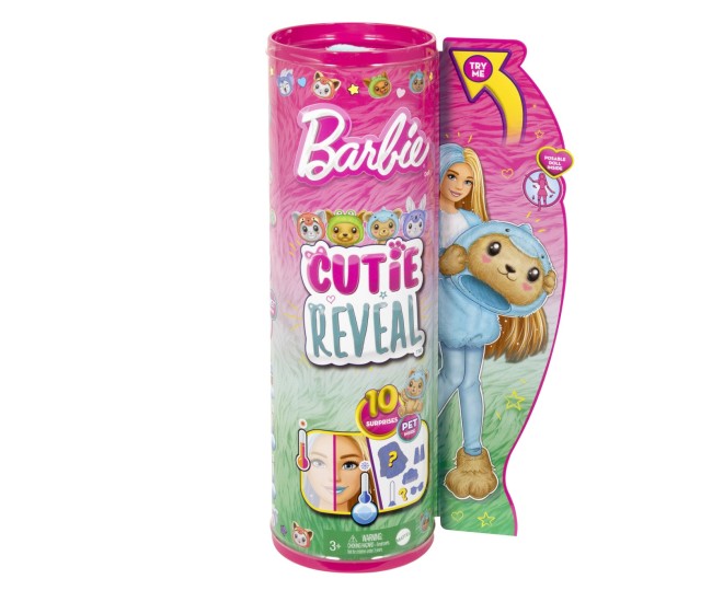 Barbie papusa barbie cutie reveal delfin urs Barbie papusa barbie cutie reveal delfin urs