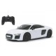 Masina cu telecomanda audi r8 alb cu scara 1 la 24 Masina cu telecomanda audi r8 alb cu scara 1 la 24