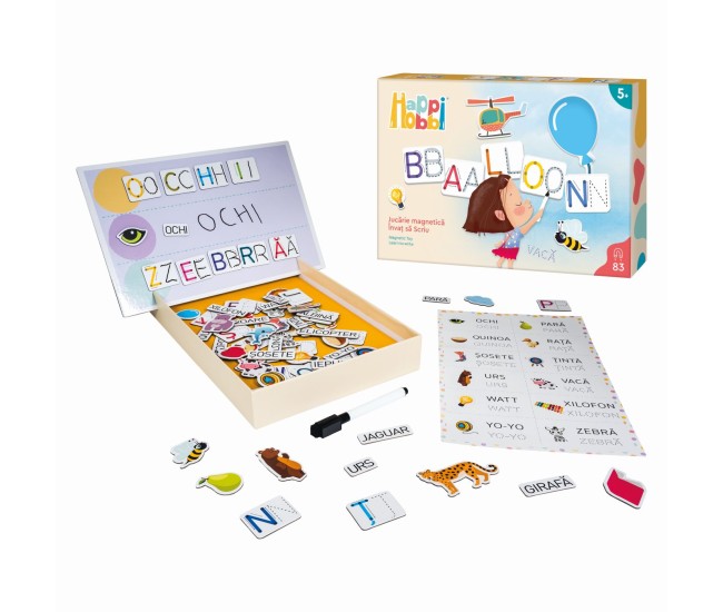 Happi hobbi jucarie magnetica invat sa scriu