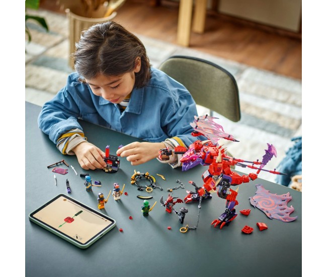 Lego ninjago dragonul haosului thunderfang 71832