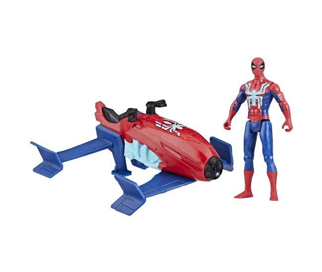 Spiderman set vehicul hydro jet si figurina spider man 10cm Spiderman set vehicul hydro jet si figurina spider man 10cm