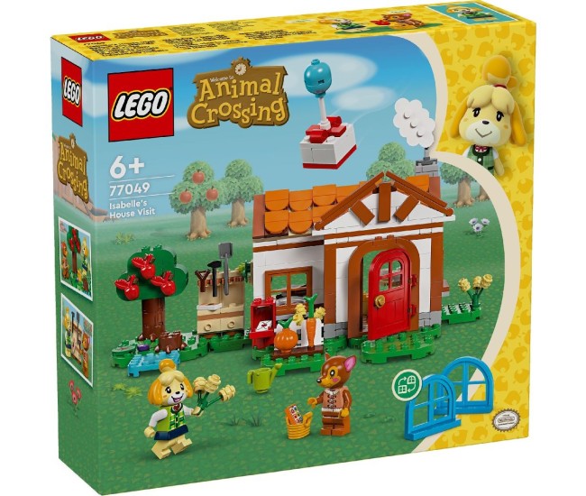 Lego animal crossing isabelle vine in vizita 77049 Lego animal crossing isabelle vine in vizita 77049