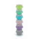 Set 6 recipiente silicon snap&go, melii, 59 ml