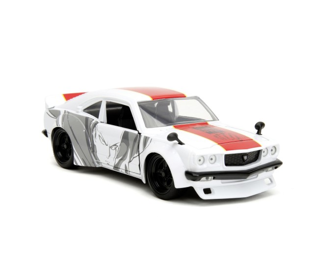 Jada one punch man set masinuta metalica mazda rx 3 si figurina saitama Jada one punch man set masinuta metalica mazda rx 3 si figurina saitama