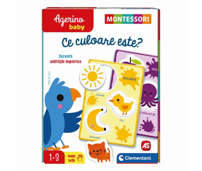 Agerino baby montessori recunoasterea culorilor Agerino baby montessori recunoasterea culorilor