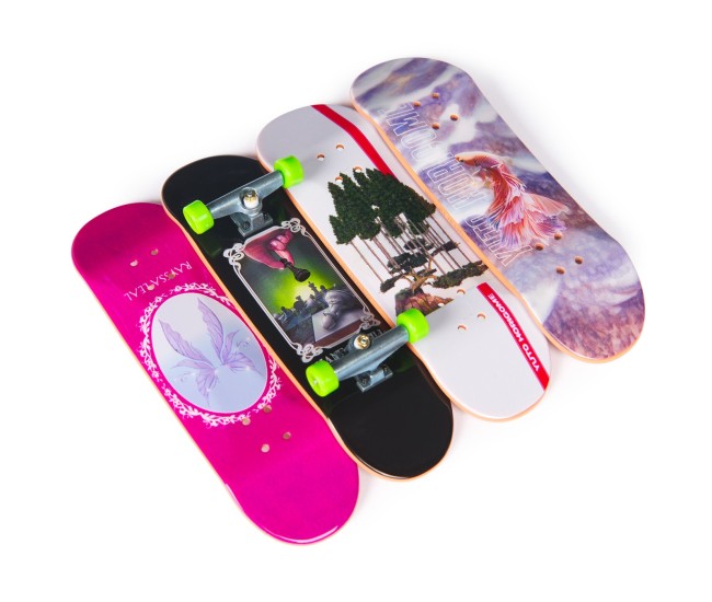 Tech deck pachet 4 piese fingerboard shame 9.6cm Tech deck pachet 4 piese fingerboard shame 9.6cm