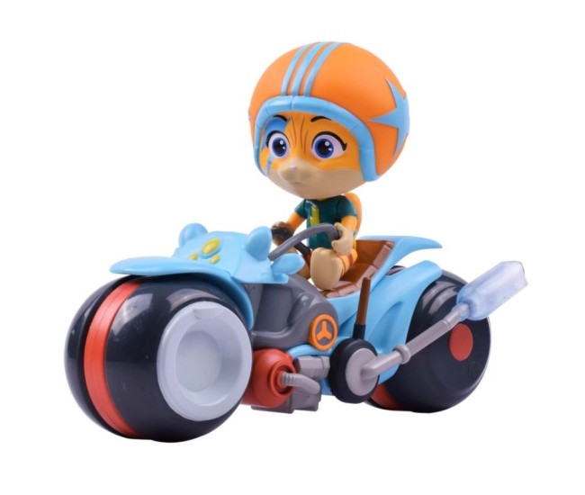 44 de pisici set figurina lampo cu motocileta 44 de pisici set figurina lampo cu motocileta