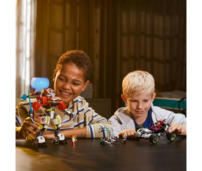 Lego dreamzzz robotul tigru al lui cooper si masina hot rod a lui zero 71497 Lego dreamzzz robotul tigru al lui cooper si masina hot rod a lui zero 71497