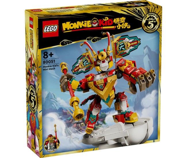 Lego monkie kid minirobotul lui monkie kid 80051