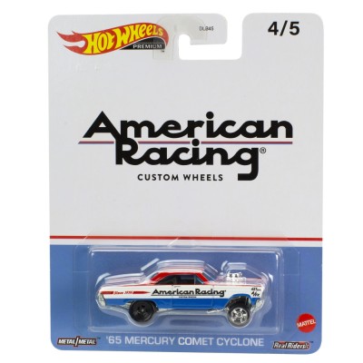 Hot wheels premium real riders pop culture masinuta metalica mercury comet cyclone 65 scara 1:64