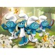 Puzzle trefl 30 aventurile strumfilor