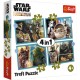 Puzzle trefl 4in1 star wars - mandalorianul Puzzle trefl 4in1 star wars - mandalorianul