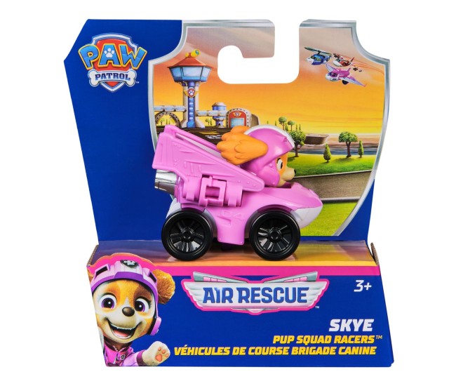 Patrula catelusilor pup squad racers air rescue vehicul metalic skye scara 1 la 55 Patrula catelusilor pup squad racers air rescue vehicul metalic skye scara 1 la 55