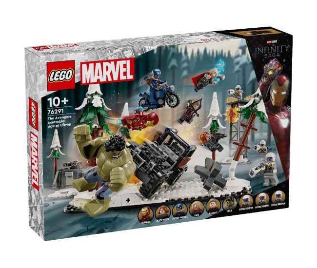 Lego marvel razbunatorii reuniti sub semnul lui ultron 76291 Lego marvel razbunatorii reuniti sub semnul lui ultron 76291