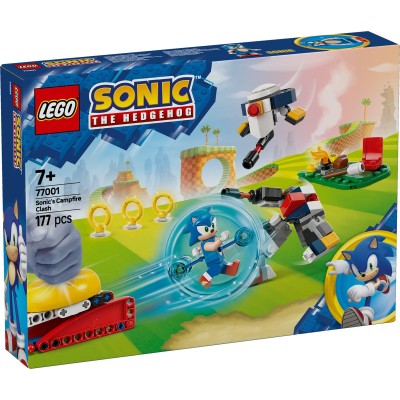 Lego sonic Înfruntare la focul de tabara al lui sonic 77001 Lego sonic Înfruntare la focul de tabara al lui sonic 77001