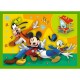 Puzzle trefl 4in1 mickey mouse si prietenii Puzzle trefl 4in1 mickey mouse si prietenii