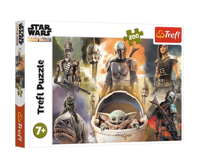 Puzzle trefl 200 gata de lupta Puzzle trefl 200 gata de lupta