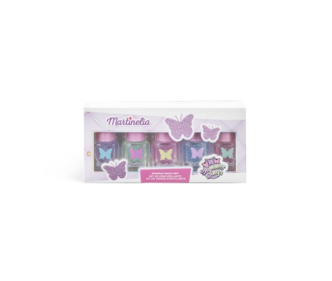 Martinelia shimmer wings set 5 lacuri de unghii Martinelia shimmer wings set 5 lacuri de unghii