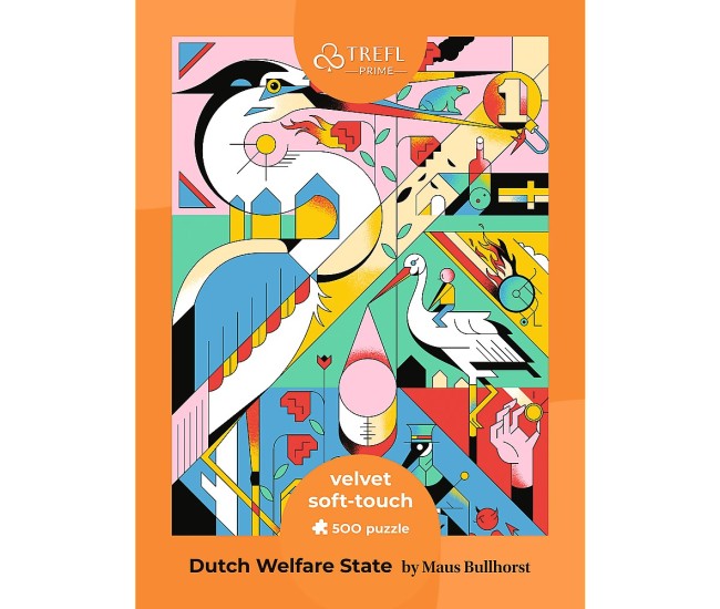 Puzzle trefl uft velvet 500 picturi abstracte Puzzle trefl uft velvet 500 picturi abstracte