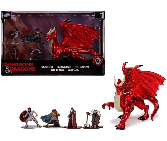Set 5 nano figurine din metal dungeons dragons 4 cm Set 5 nano figurine din metal dungeons dragons 4 cm