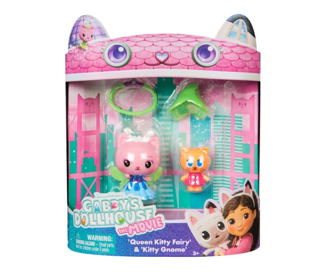 Gabbys dollhouse filmul set 2 figurine pisicuta zana si pisicuta gnome si accesorii Gabbys dollhouse filmul set 2 figurine pisicuta zana si pisicuta gnome si accesorii
