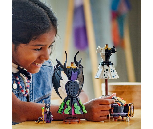 Lego disney rochiile lui maleficent si cruella de vil 43262 Lego disney rochiile lui maleficent si cruella de vil 43262