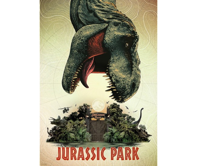 Puzzle trefl 1000 premium plus jurassic park Puzzle trefl 1000 premium plus jurassic park