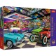 Puzzle trefl 1000 premium plus tea time garajul colectionarului de masini Puzzle trefl 1000 premium plus tea time garajul colectionarului de masini