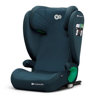 Scaun auto kinderkraft junior fix2, i-size 100-150 cm, harbor blue Scaun auto kinderkraft junior fix2, i-size 100-150 cm, harbor blue
