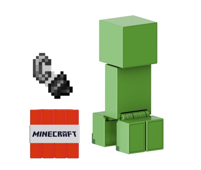 Minecraft craft a block figurina creeper 8cm Minecraft craft a block figurina creeper 8cm