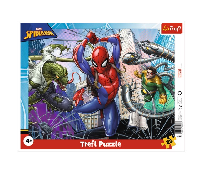 Puzzle 25 plansa curajosul spiderman Puzzle 25 plansa curajosul spiderman