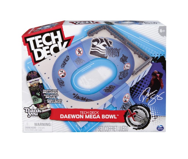Tech deck set de rampe daewon mega bowl Tech deck set de rampe daewon mega bowl