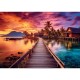 Puzzle trefl 1000 colectia sua apus de soare peste paradis poster inclus Puzzle trefl 1000 colectia sua apus de soare peste paradis poster inclus