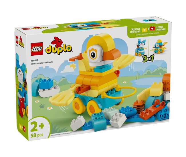 Lego duplo animale pe roti 3 in 1 10448 Lego duplo animale pe roti 3 in 1 10448