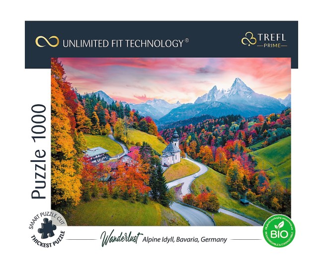 Puzzle trefl uft 1000 peisaj idilic alpi Puzzle trefl uft 1000 peisaj idilic alpi