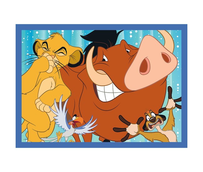 Puzzle trefl disney 4in1 minunata lume disney Puzzle trefl disney 4in1 minunata lume disney
