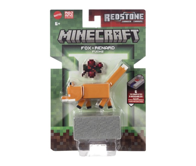 Minecraft craft a block figurina fox 8cm