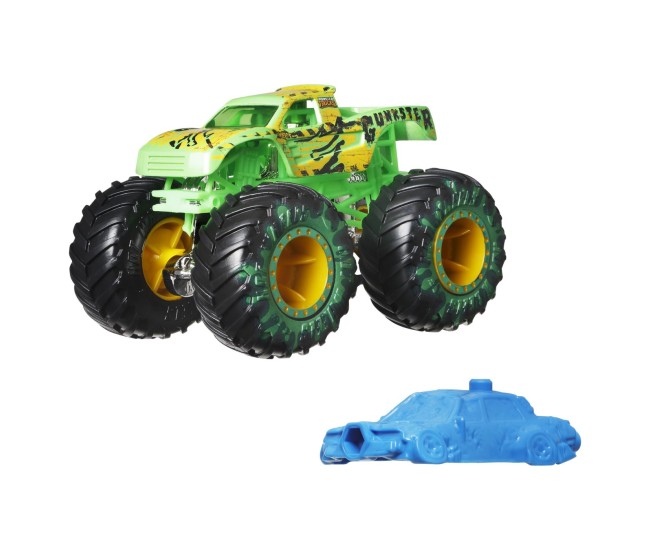 Hot wheels monster truck masinuta gunkster scara 1:64 Hot wheels monster truck masinuta gunkster scara 1:64