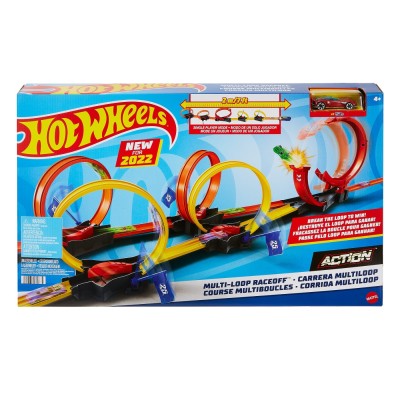 Hot wheels action pista buclelor duble Hot wheels action pista buclelor duble