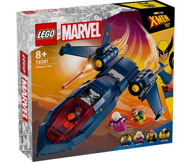 Lego marvel super heroes avionul x jet al x men 76281 Lego marvel super heroes avionul x jet al x men 76281