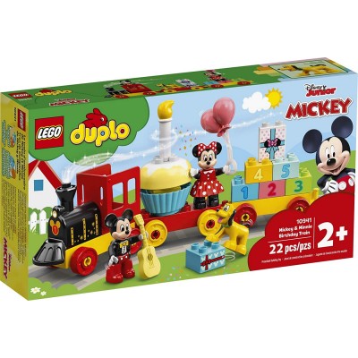 Lego duplo  trenul zilei aniversare mickey si minnie 10941
