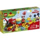 Lego duplo  trenul zilei aniversare mickey si minnie 10941