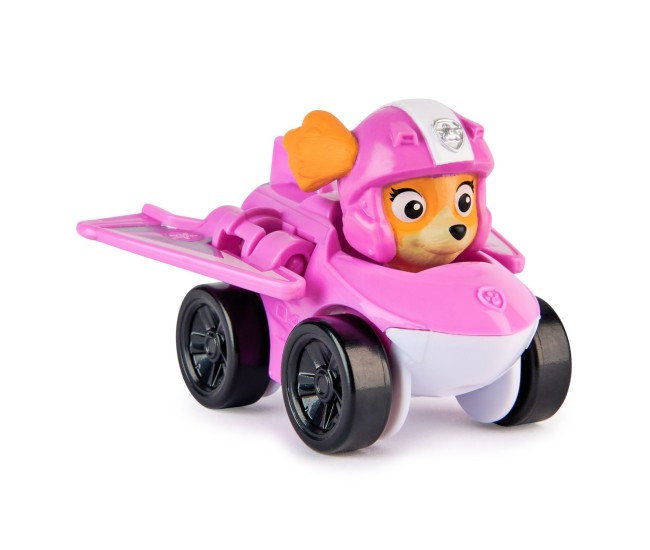 Patrula catelusilor pup squad racers air rescue vehicul metalic skye scara 1 la 55 Patrula catelusilor pup squad racers air rescue vehicul metalic skye scara 1 la 55