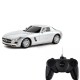 Masina cu telecomanda mercedes-benz sls amg argintie scara 1 la 24 Masina cu telecomanda mercedes-benz sls amg argintie scara 1 la 24